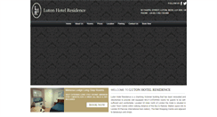 Desktop Screenshot of lutonhotelresidence.com